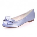 Women's Shoes Satin Flat Heel Round Toe Flats Wedding/Party & EveningShoes More Colors available