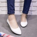 Women's Shoes Flat Heel Pointed Toe Flats Dress Black / Blue / Yellow / Pink / Purple / Red / White / Beige