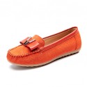 Women's Loafers & Slip-Ons Spring / Fall Moccasin / Round Toe Suede Outdoor / Casual Flat Heel shoe