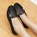 Women's Spring / Fall Comfort Leatherette Outdoor / Casual Flat Heel Others Black / Green / Pink / White