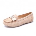 Women's Loafers & Slip-Ons Spring / Fall Moccasin / Round Toe Suede Outdoor / Casual Flat Heel shoe